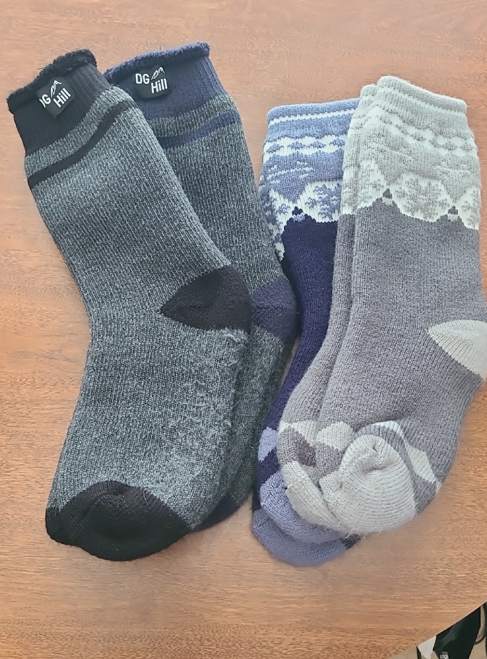 Kids Thermal Socks - Mixed 4-Pack